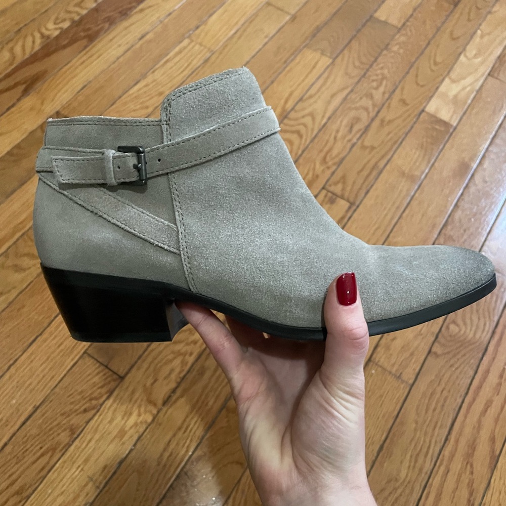 Sam Edelman Gray Ankle Booties